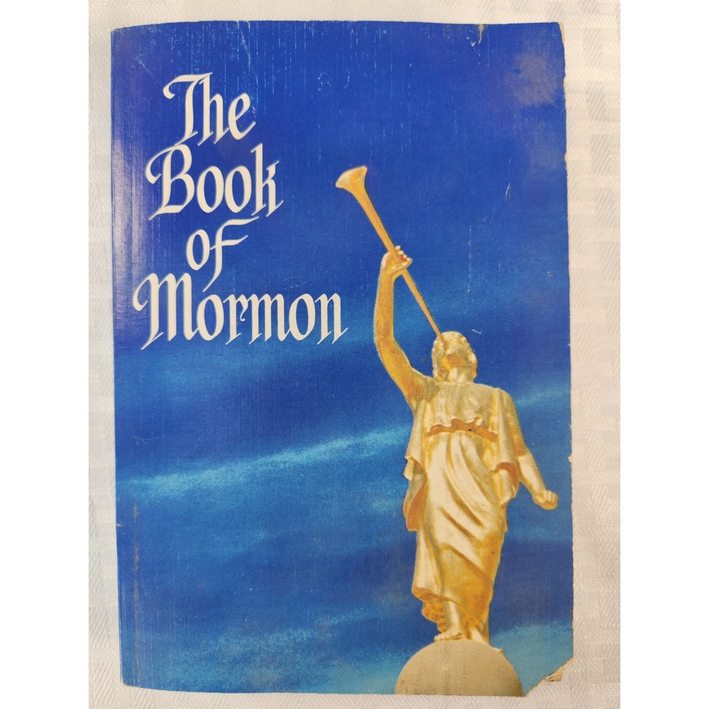 The Book of Mormon 1961 Joseph Smith LDS Angel Moroni Cover Church of Jesus